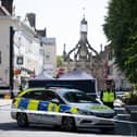 Police on the scene of a serious assault in Chichester