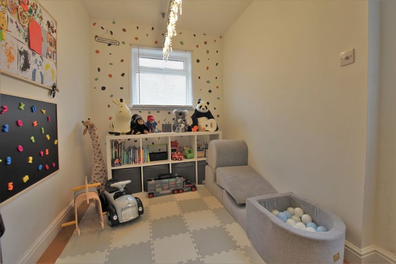 Downstairs play area