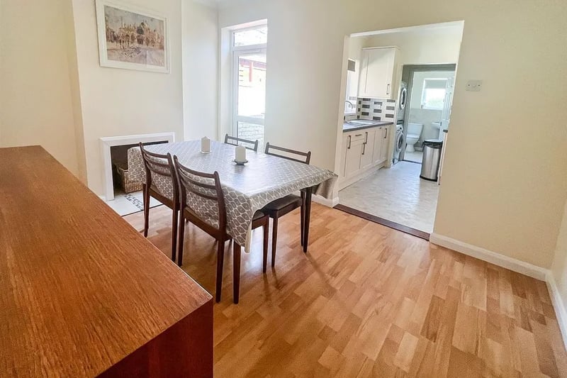 Another view of the dining room