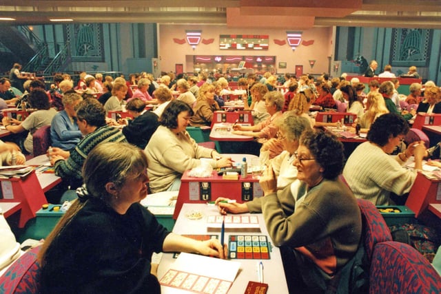 The Savoy bingo in Southwick in 1996. See if you can spot a familiar face.