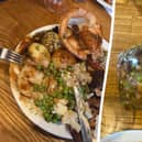 A woman left horrified after her Sunday dinner leftovers are wrapped up in clingfilm at Toby Carvery