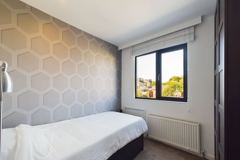 The bright third bedroom is perfect for a child or teenager. Photo: Zoopla