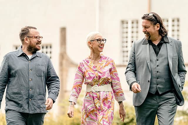 Scotland's Home of the Year 2023 judges Banjo Beale, Anna Campbell-Jones and Michael Angus.