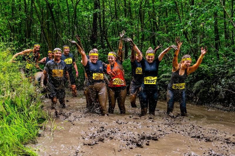 15 amazing photos as brave challengers take on the Total Warrior