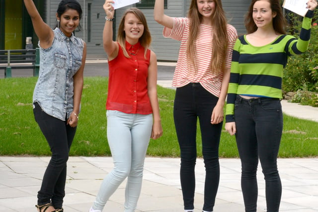 More happy faces from these successful GCSE students at St Anthony's 10 years ago.