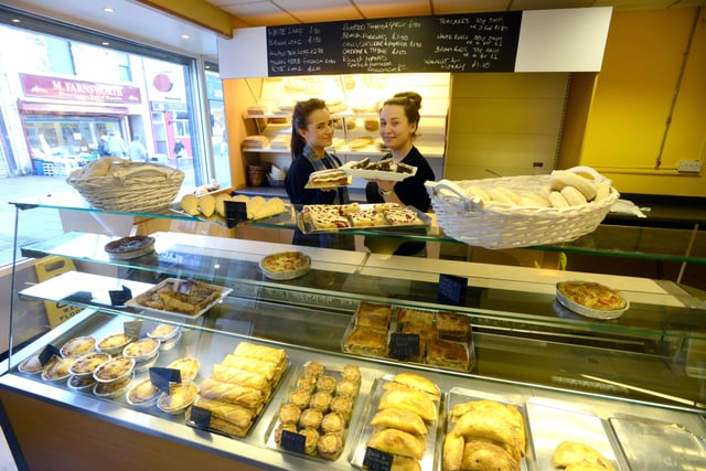 Jessica Brown (left) and Anja Dawson of The Artful Baker, Church Street, Seaham, in 2014.