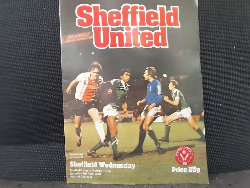 When the Blades hosted Sheffield Wednesday at Bramall Lane on April 5, 1980, it the first league derby at the ground for years. The match ended up drawn 1-1