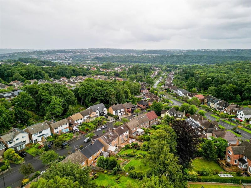 Ecclesall is known for its green, leafy environment. (Photo courtesy of Zoopla)