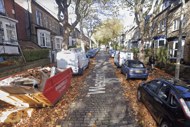 Western Road is lined with memorial trees.