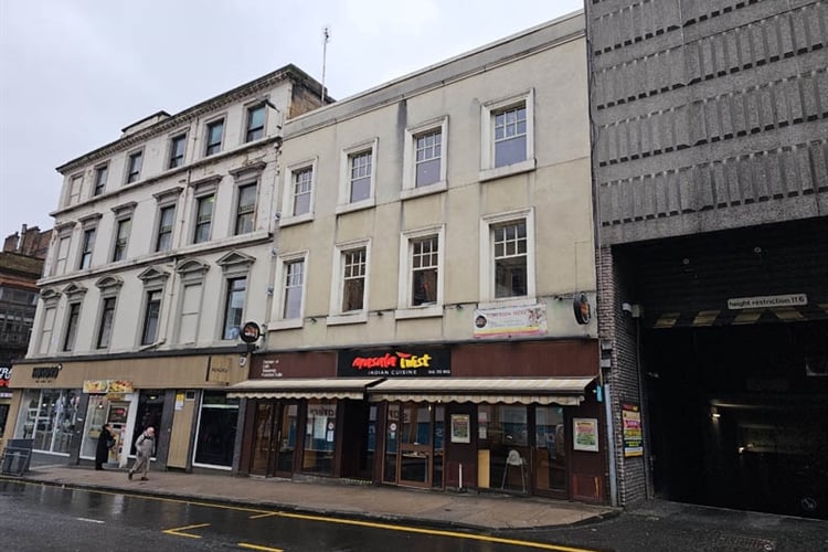 Masala Twist is in a prime city centre location that is on the market for £695,000 which includes the entire 3-storey property. 
