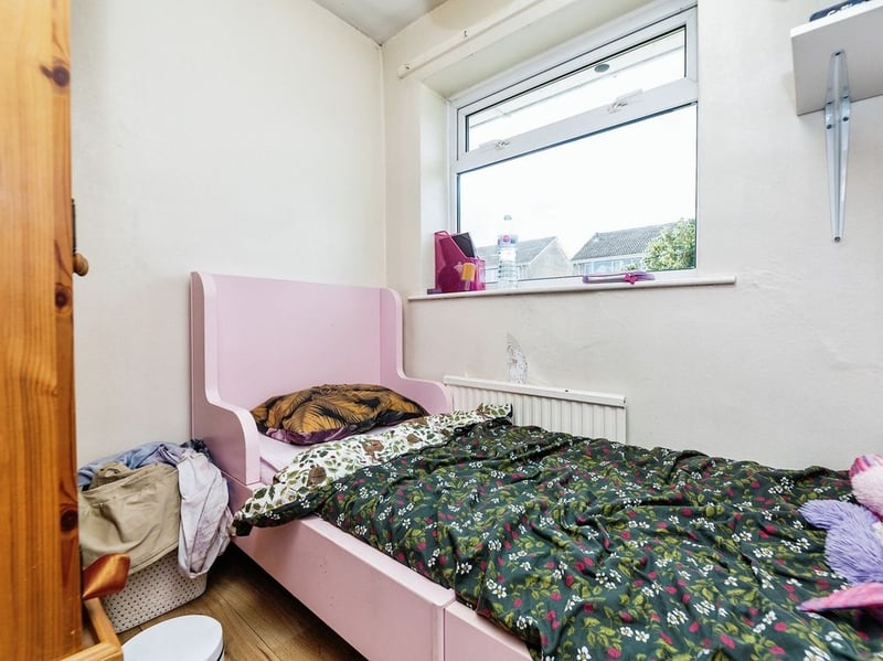 This is the third and final bedroom. (Photo courtesy of Zoopla)
