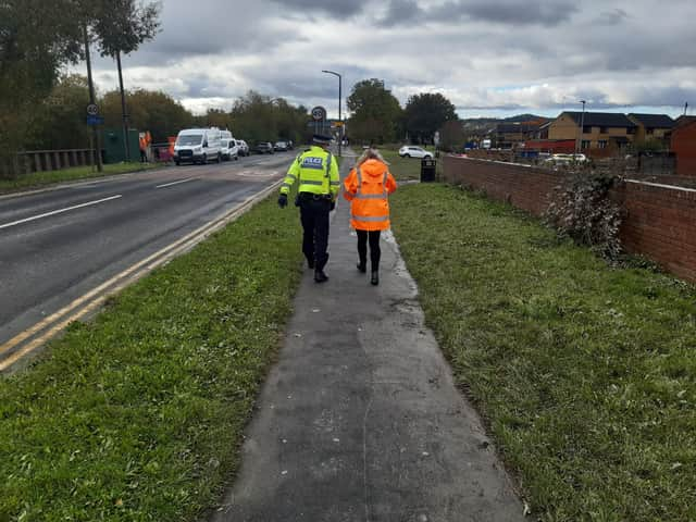 South Yorkshire Police is increasing its patrols in Catcliffe