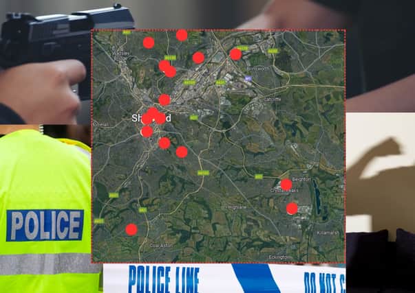 Pictured are the 15 worst Sheffield streets for violence and sexual offences 