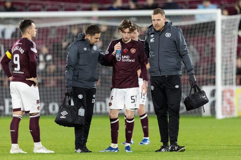 Doubt - the 20-year-old Rangers loanee suffered a head injury against Livingston and his availability will depend on continued recovery.