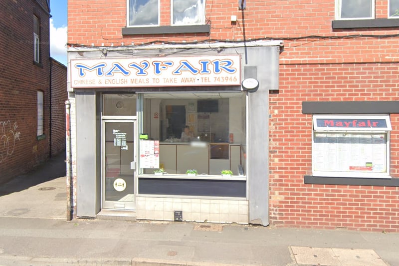 The New Mayfair, on 6-8 Hoyland Road, Hoyland, was awarded a five-out-of-five food hygiene rating at its last inspection, on December 2 2021.