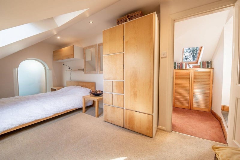 Each bedroom has beautiful views of open countryside and the garden. Photo courtesy of Zoopla