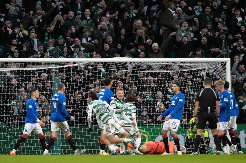 Pick that out! Paulo Bernardo (centre) wheels away to celebrate after breaking the deadlock on 25 minutes with a ferocious half-volley.