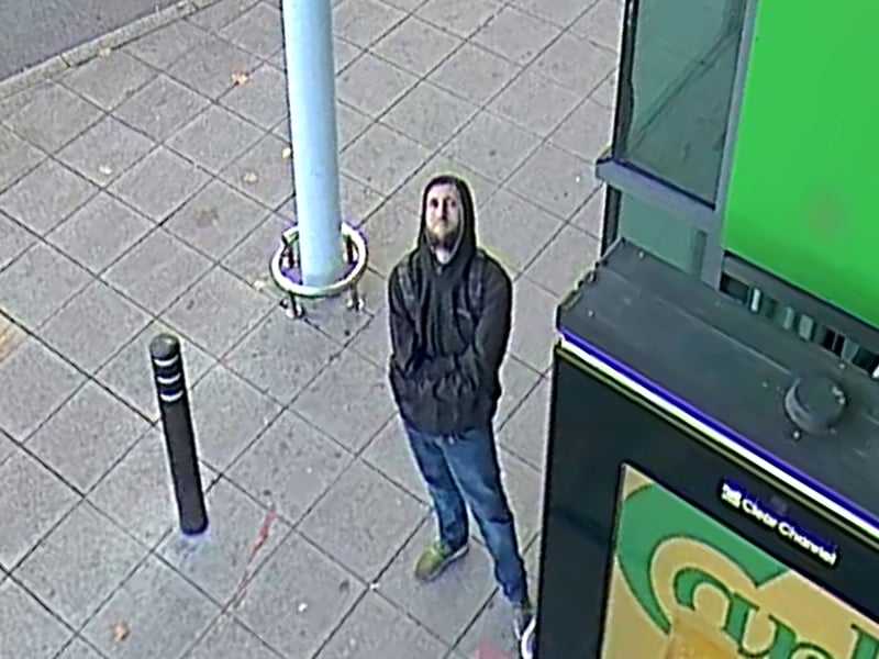 Officers in Sheffield have released a CCTV image of a man they would like to speak to in connection with a reported robbery at a cash machine outside a supermarket.
It is reported that on Saturday 11 November around 3pm, a woman was using an ATM outside Asda in Chaucer Road, Parson Cross, when she was shoved and a quantity of cash she had just withdrawn was snatched from the ATM machine.
Enquiries are ongoing but officers are keen to identify the man in the image as he may be able to assist with enquiries.
He has been described as a white man, of an average build who is approximately 5ft 11ins tall. Is it believed he has a dark beard and possibly a moustache.
Do you recognise him?
Quote incident number 552 of 11 November 2023 when you get in touch.