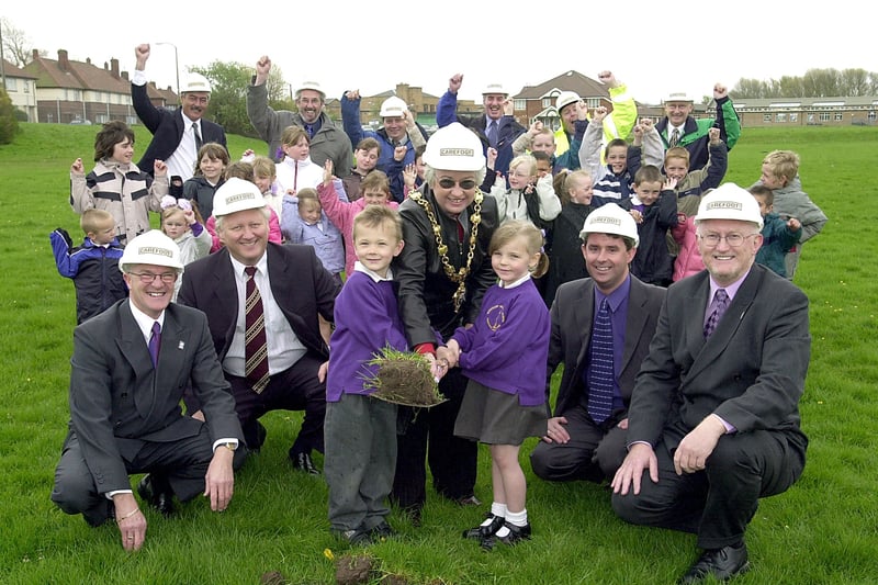 Start of building work on the new Boundary Primary School