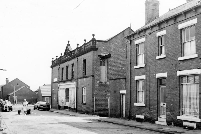 Hardy Street  in July 1984.
