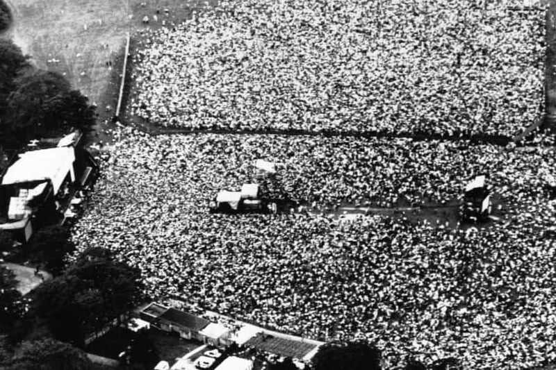 Madonna, Michael Jackson, U2 and Genesis are just some of the global pop acts to perform at Roundhay Park back in the day. 