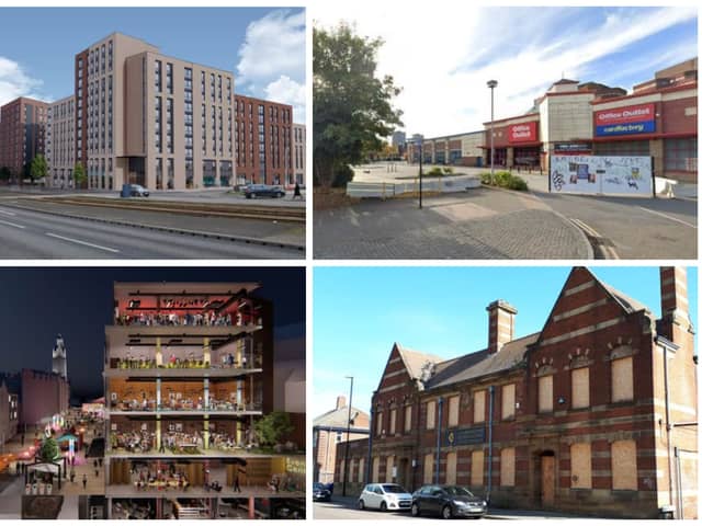 Some Sheffield projects are moving slowly, some may never happen.