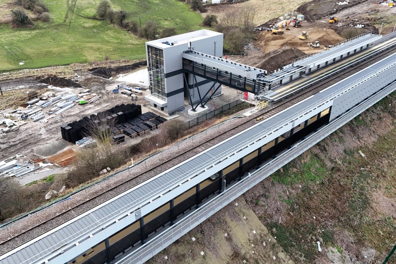 Originally due to open in early 2024, the new £26 million two-platform White Rose station has been hit by repeated delays but despite currently facing a complete construction shutdown is still projected to be completed by late 2024.