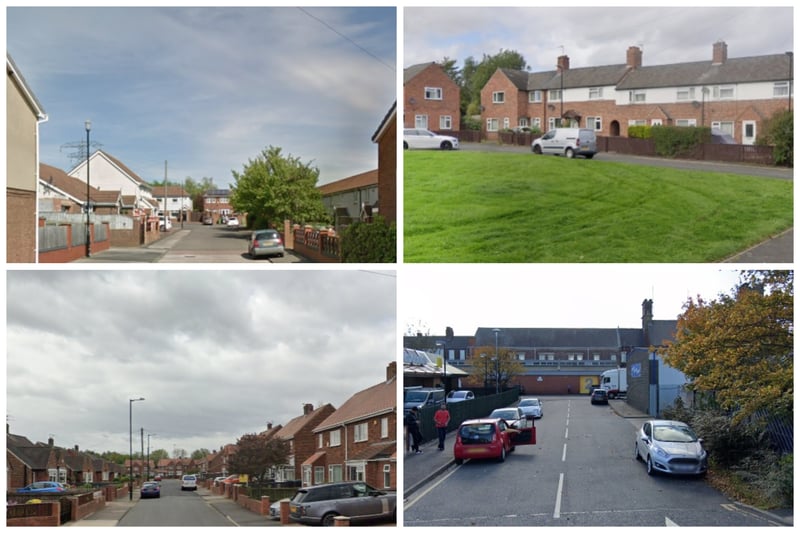 The 14 places where most crime was reported across the north of ...
