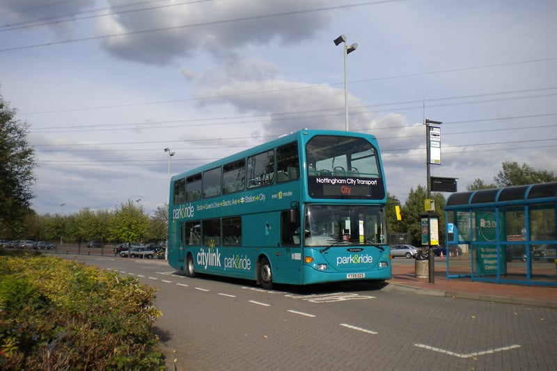 As we move closer to the present day, this photo from 2011 shows a service at Queen's Drive park and ride. 