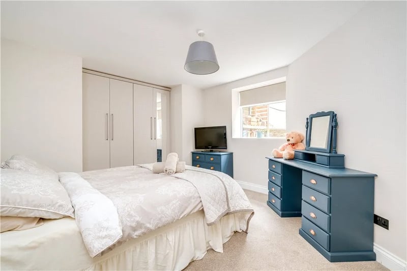 All five bedrooms feature room for a double bed.