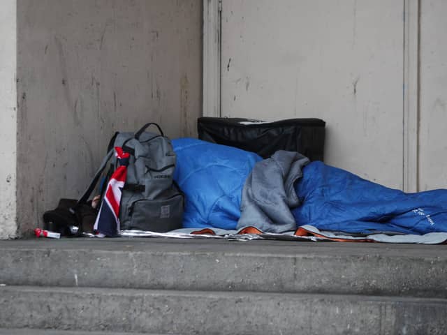 Charities have called the level of rough sleeping in the UK a "source of national shame".