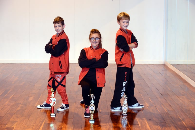 Studio Jam's amazing dancers were celebrating trophy wins in 2013.
Here are Rhys Johnson, Courtney Peel and Thomas Hunter.