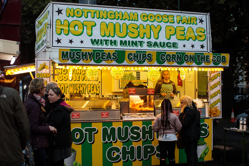Mushy peas with mint sauce? Take our money 