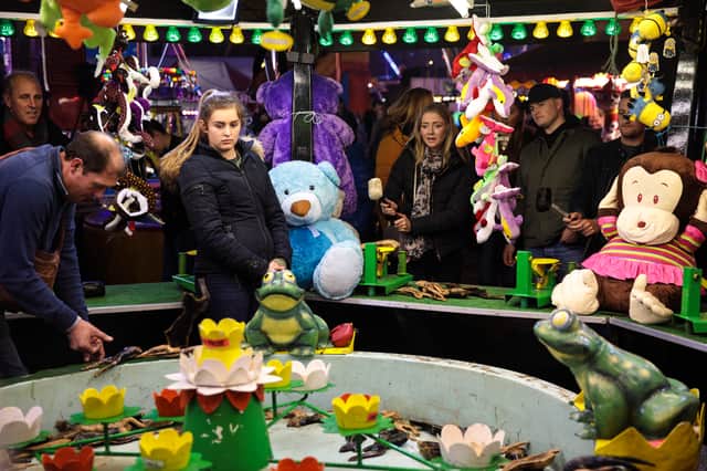 The Goose Fair hosts more than 250 rides and attractions 