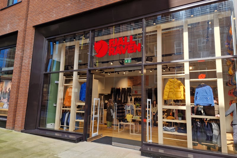 The new Fjällräven store on Charles Street in Sheffield city centre