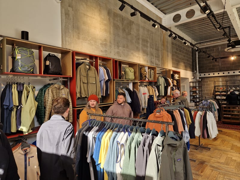 Designer clothing options, particularly for men, seem to be in demand in Sheffield. Yards Store, pictured, a designer menswear brand, just opened this year. 