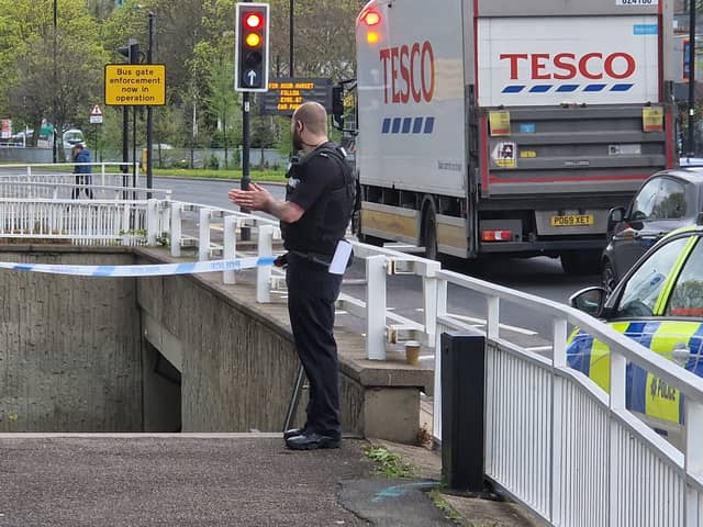 A boy, 17, suffered life threatening injuries in a stabbing in Sheffield city centre