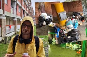 Residents on Sheffield's Lansdowne Estate, where the bin chutes are too small for modern purposes and bin bags are piling up, have been threatened with fines for flytipping 