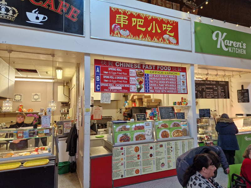The chicken noodles, costing £6 for a small portion and £8 for large, are among the best-sellers here.
