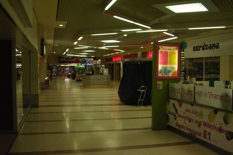 Cardzone and other shops pictured in June 2007