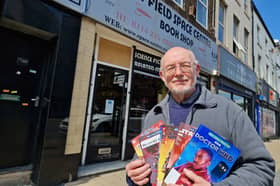 I visited one of Sheffield's oldest shops. Pictured is Dave Bromehead, owner of Sheffield Space Centre, on the Wicker, which has been running in the city for nearly 50 years. Photo: David Kessen, National World