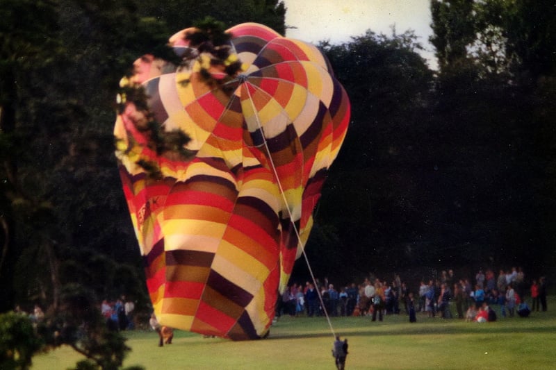 A balloon showcasing a typical 1970s design!