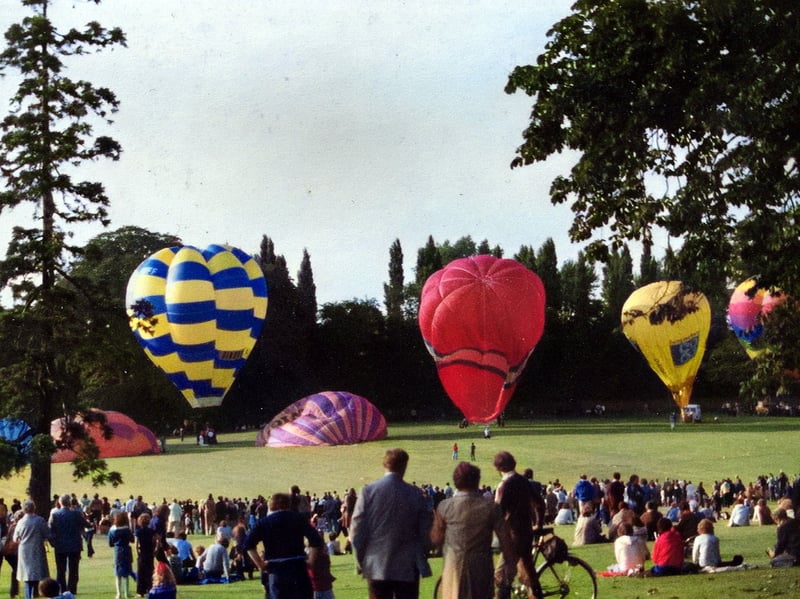 The event attracted thousands of people to Wollaton Park