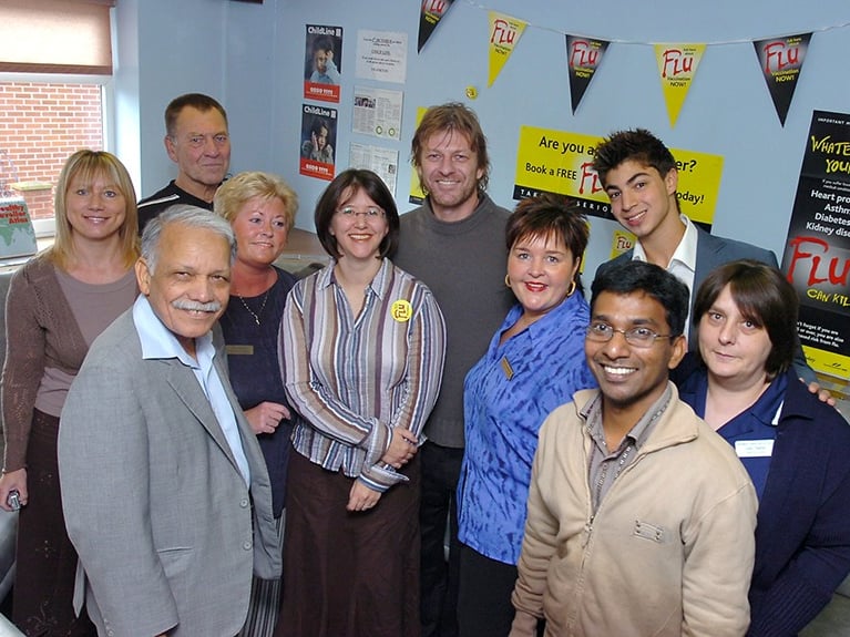 Sean Bean, pictured here at Handsworth Medical Centre in 2005, auditioned twice for the Role of James Bond, missing out first time to Timothy Dalton and later to Pierce Brosnan. He made such an impression the second time that he was selected to play Bond villian Alec Trevelyan, one of 007's most memorable adversaries, in the 1995 film GoldenEye.