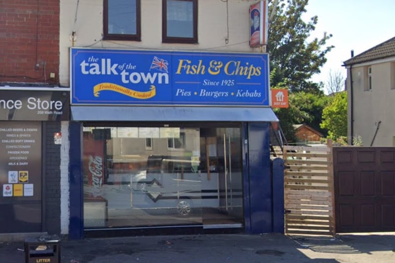 For many years my mum and dad owned a fish and chip shop called Talk of the Town, also in South Yorkshire.
