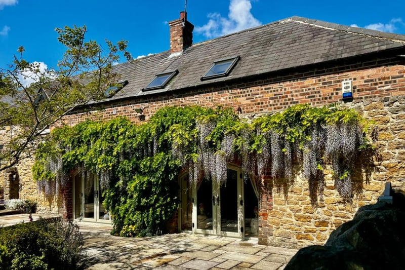 The property is a converted barn