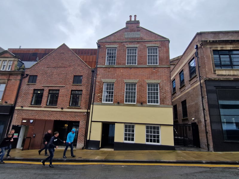 Between the Bethel Chapel and the food hall on Cambridge Street, the former Bethel Sunday School has been revamped as part of the Heart of the City scheme and is available.

