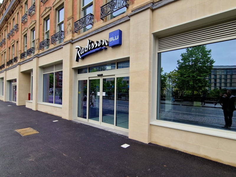 Sheffield City Council pulled off a coup several years ago when it signed Radisson Blu as an operator for an upmarket hotel set to open this month.
Units either side of the entrance on Pinstone Street, which used to be Beatties and Maplin, are up for grabs.
