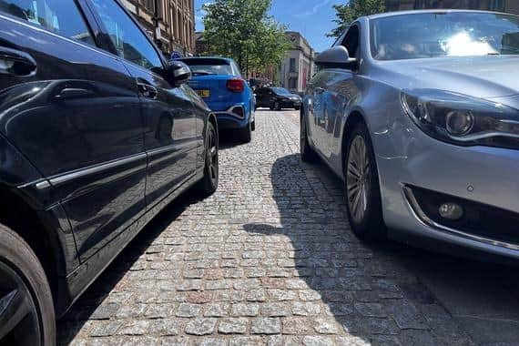 The council said previously double parking on Surrey Street is a problem. Now it will be turned into a cycle lane and vehicles banned.
