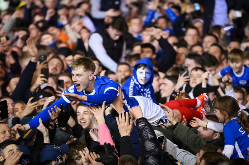 Twenty five iconic photos from Pompey's League One title win.